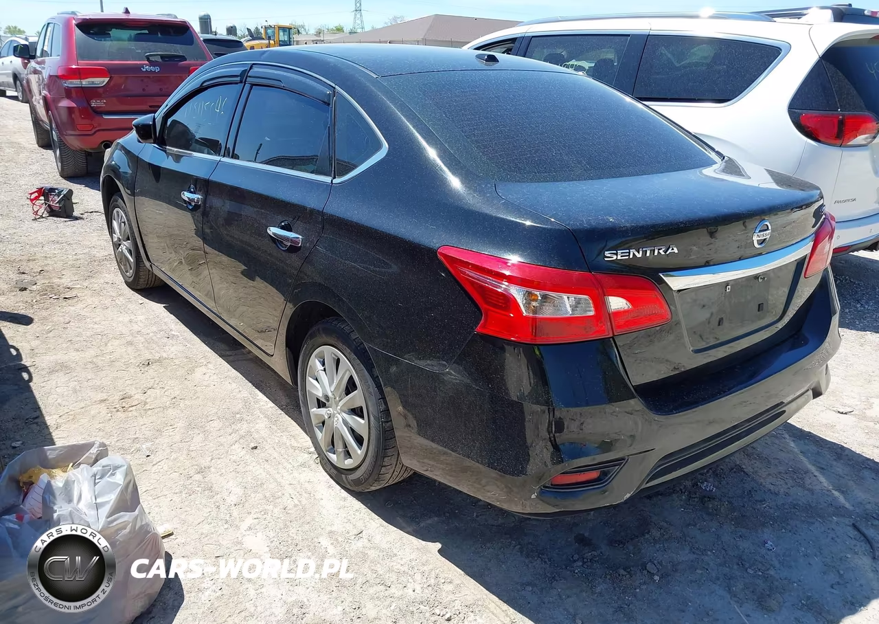 2017 Nissan Sentra Sv VIN:3N1AB7AP6HY362664 - 3