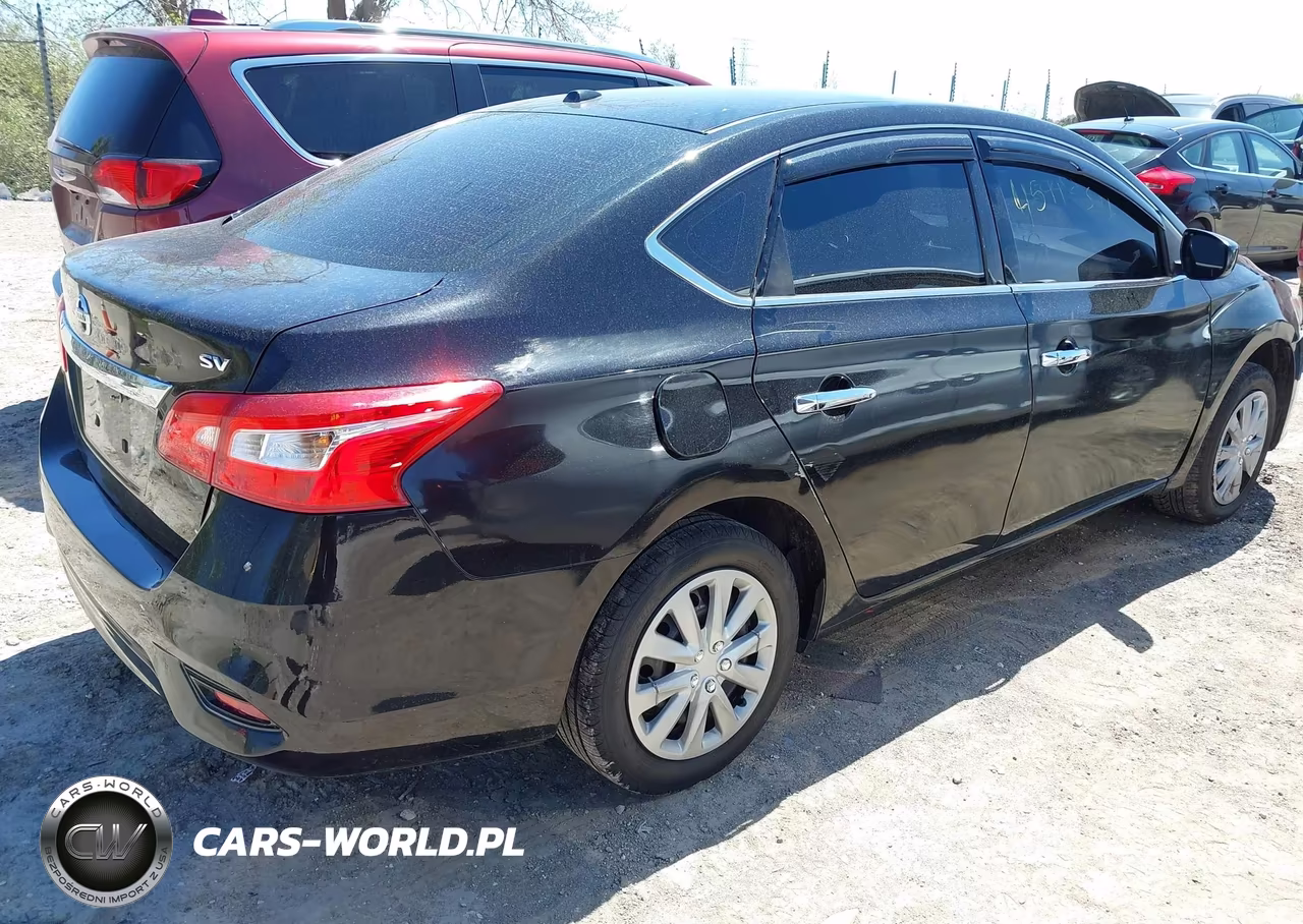 2017 Nissan Sentra Sv VIN:3N1AB7AP6HY362664 - 4