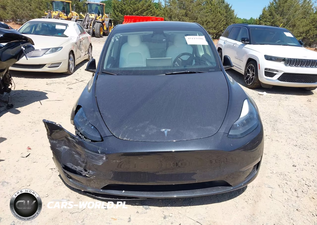 2024 Tesla Model Y Long Range Dual Motor All-Wheel Drive VIN:7SAYGAEEXRF106806 - 12