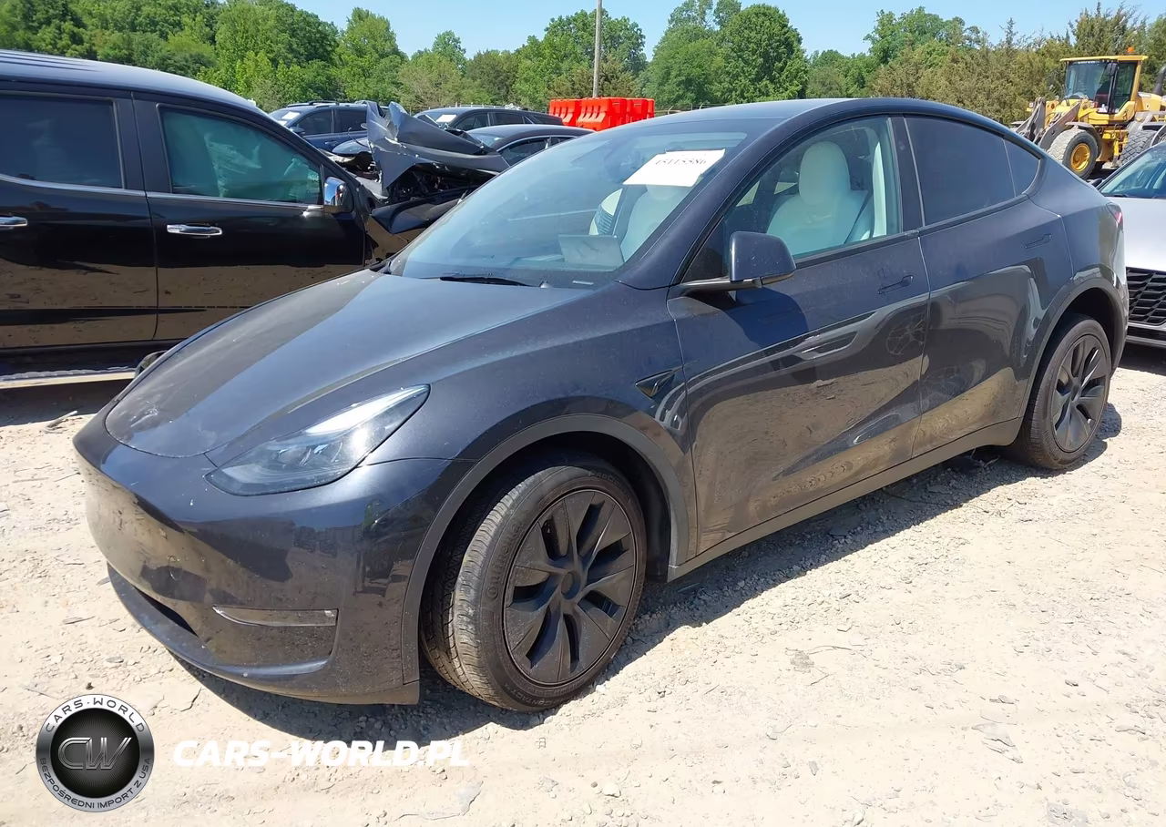 2024 Tesla Model Y Long Range Dual Motor All-Wheel Drive VIN:7SAYGAEEXRF106806 - 2