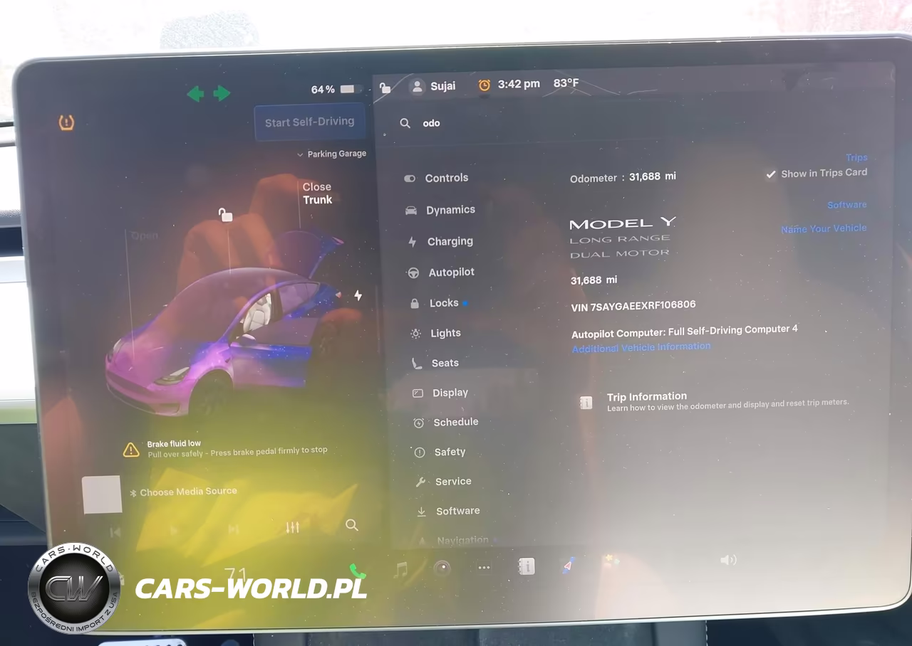 2024 Tesla Model Y Long Range Dual Motor All-Wheel Drive VIN:7SAYGAEEXRF106806 - 7