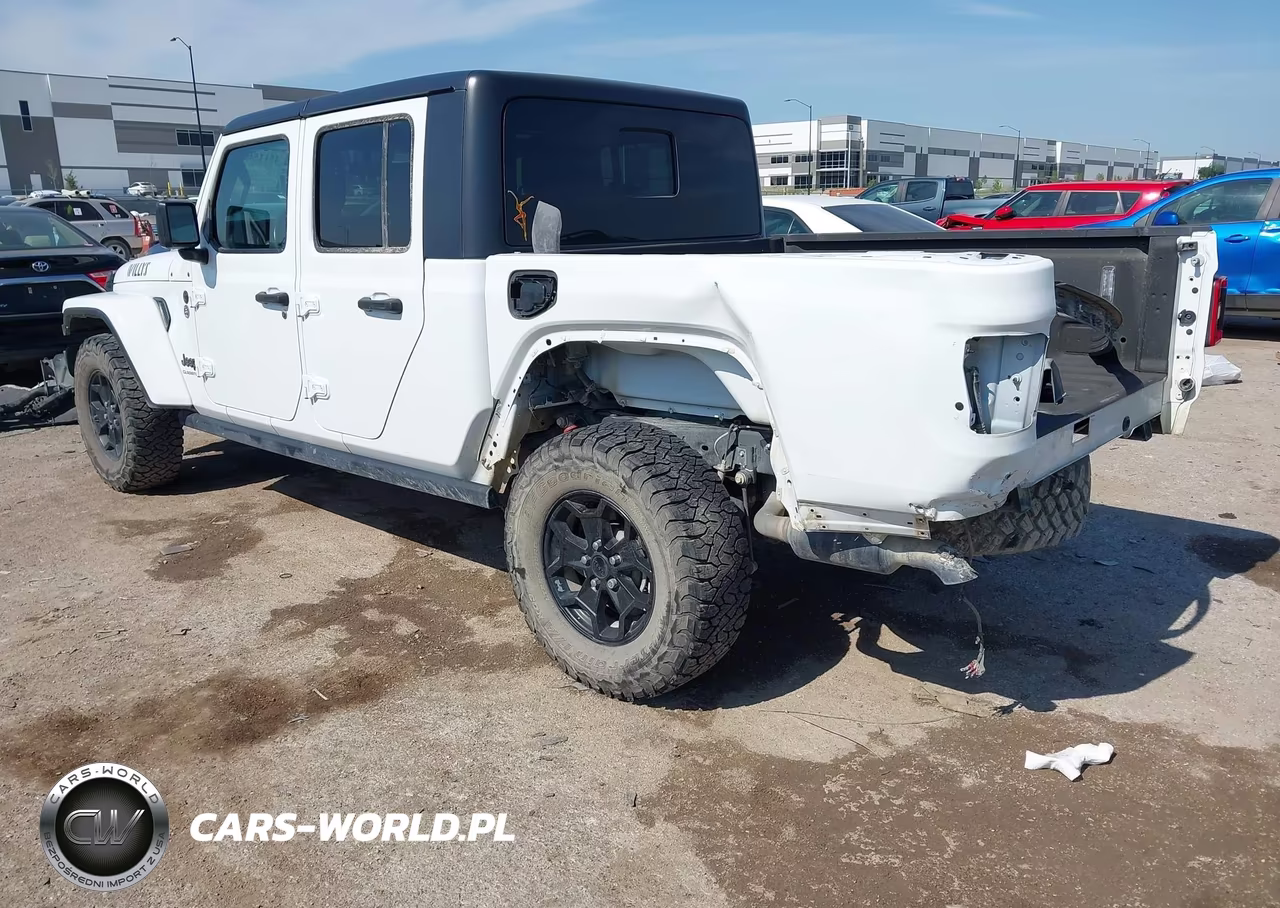 2021 Jeep Gladiator Willys 4X4 VIN:1C6HJTAG8ML565671 - 3
