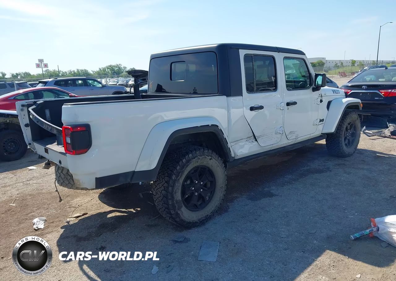 2021 Jeep Gladiator Willys 4X4 VIN:1C6HJTAG8ML565671 - 4