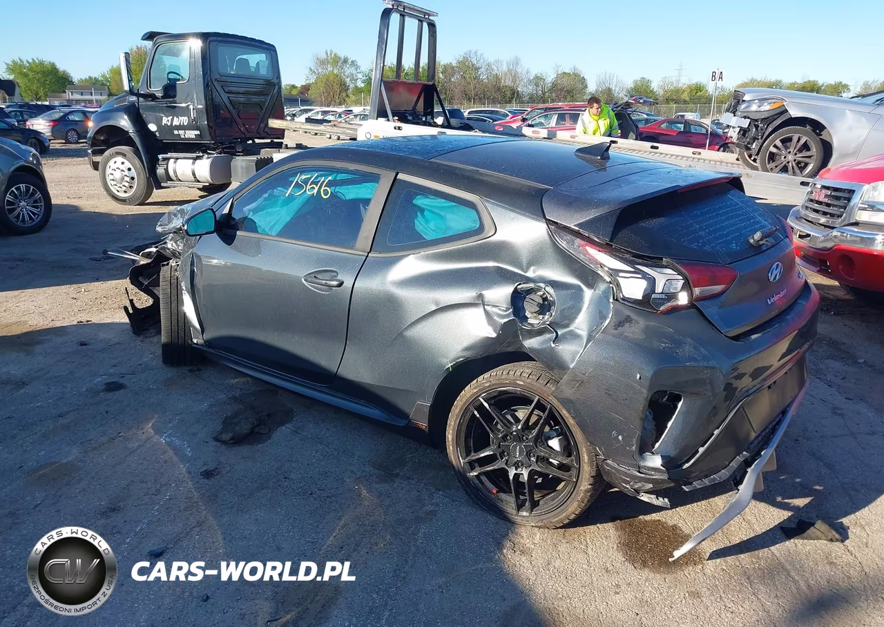 2019 Hyundai Veloster Turbo Ultimate VIN:KMHTH6AB3KU014278 - 3