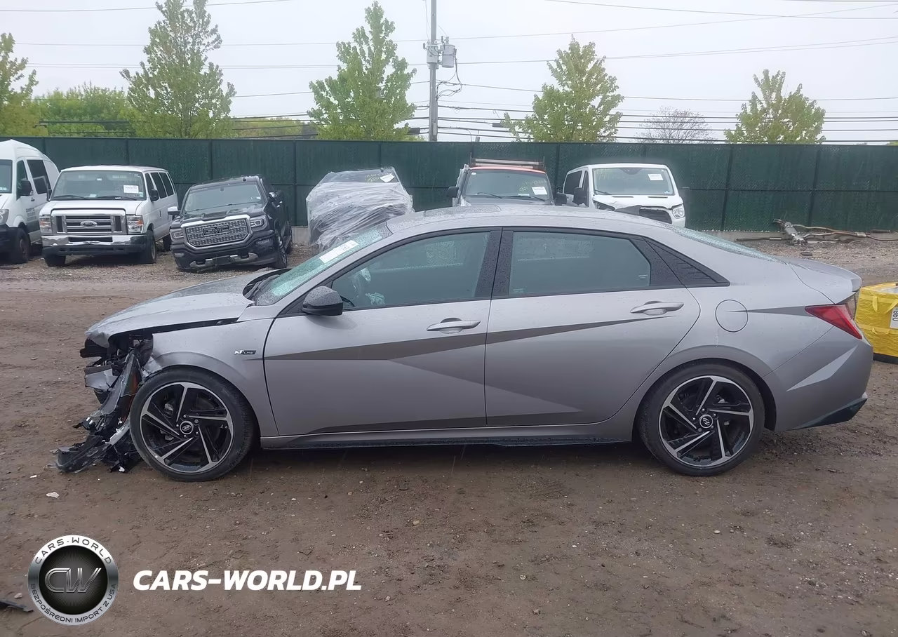 2023 Hyundai Elantra N Line VIN:KMHLR4AF7PU525052 - 14