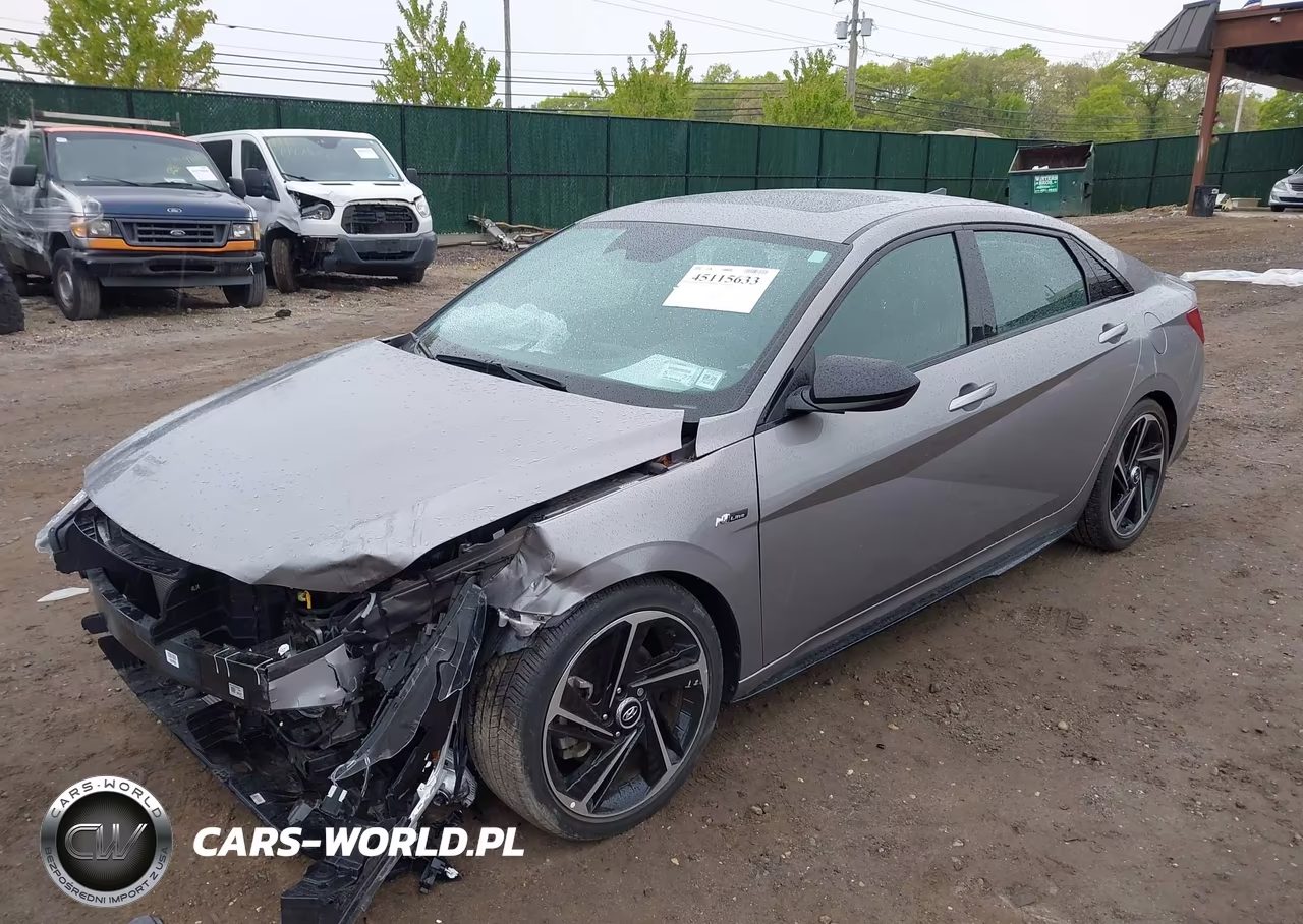 2023 Hyundai Elantra N Line VIN:KMHLR4AF7PU525052 - 2