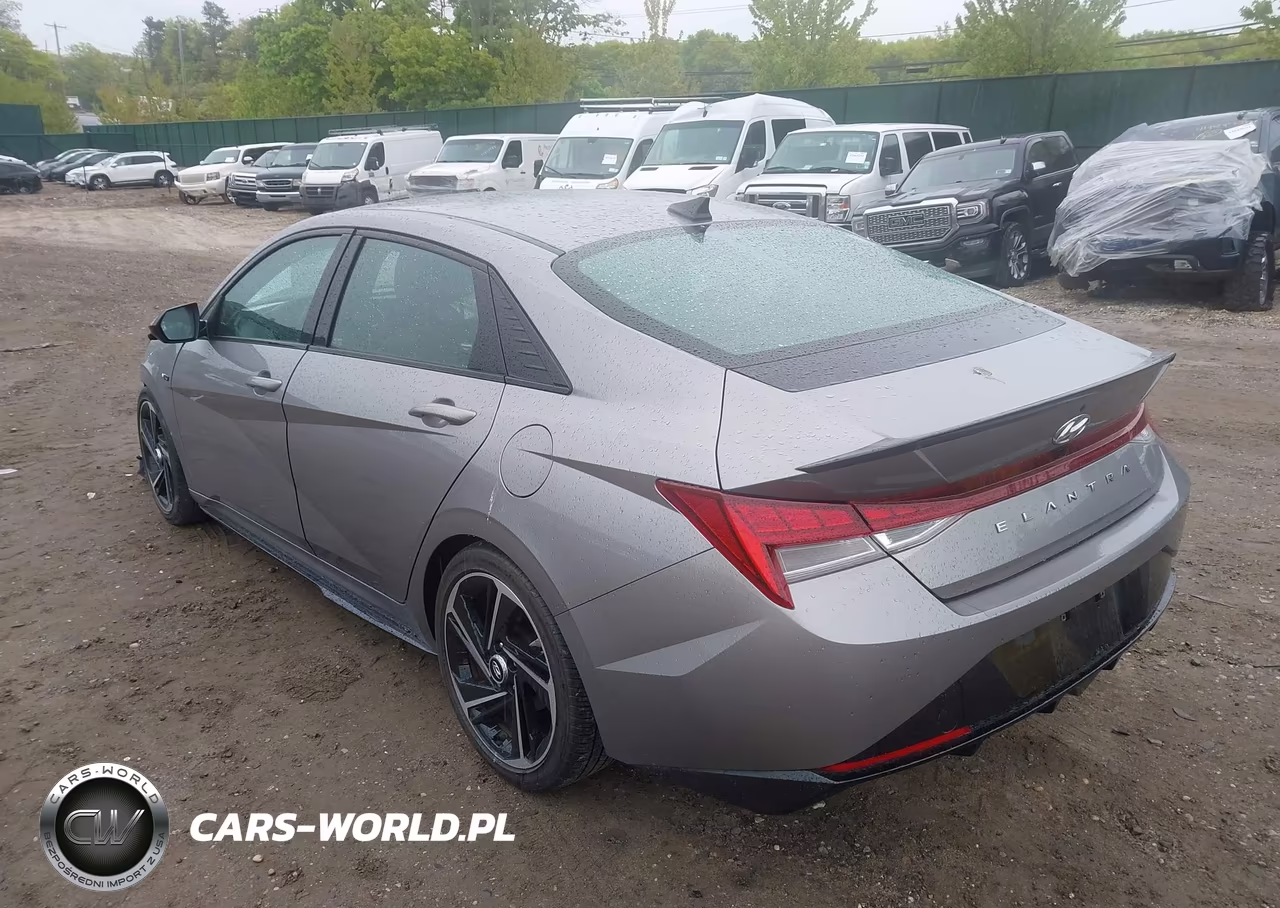 2023 Hyundai Elantra N Line VIN:KMHLR4AF7PU525052 - 3