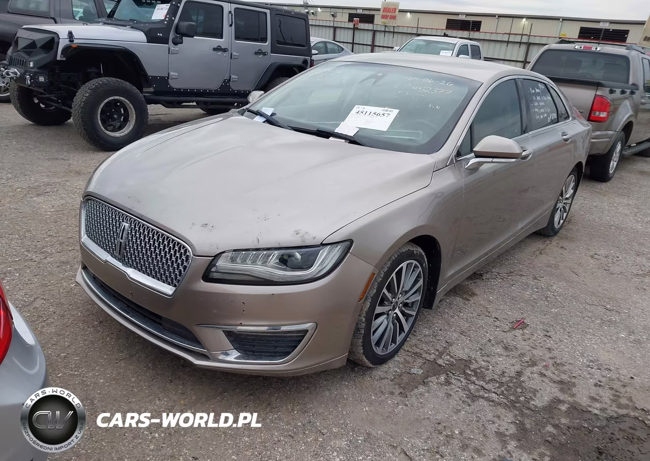 2019 Lincoln Mkz Reserve I VIN:3LN6L5C96KR624215 - 2