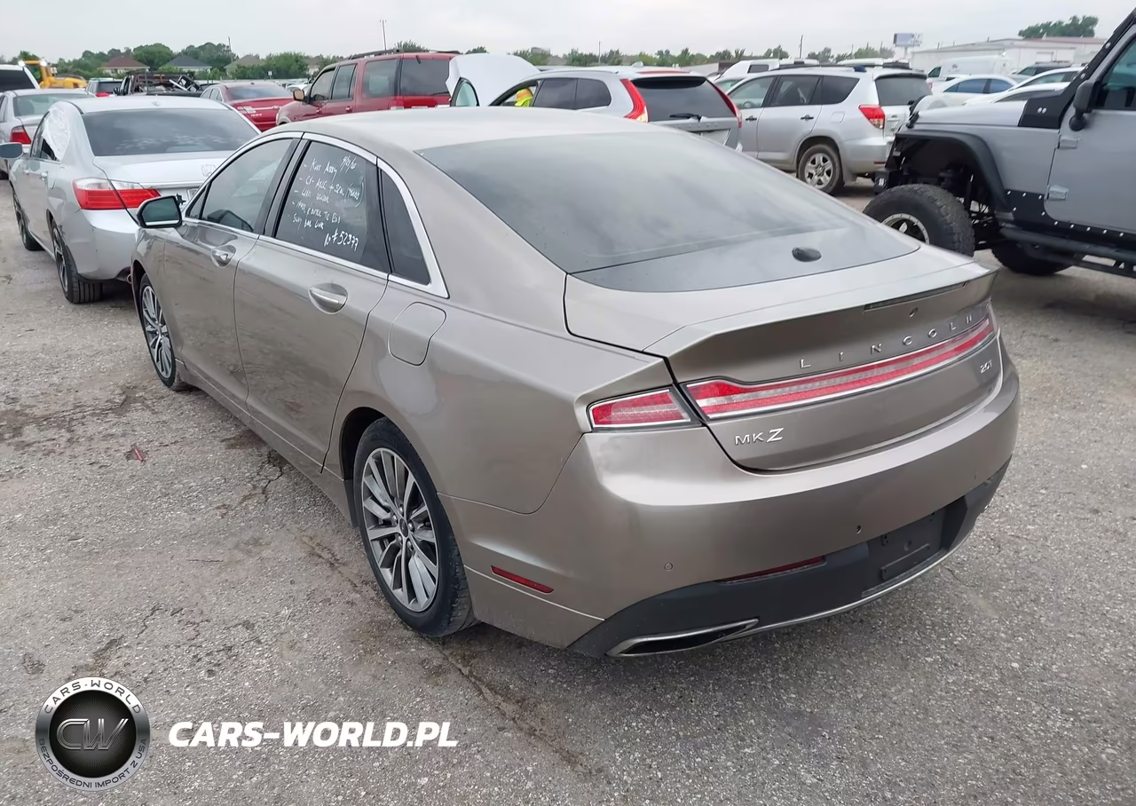 2019 Lincoln Mkz Reserve I VIN:3LN6L5C96KR624215 - 3