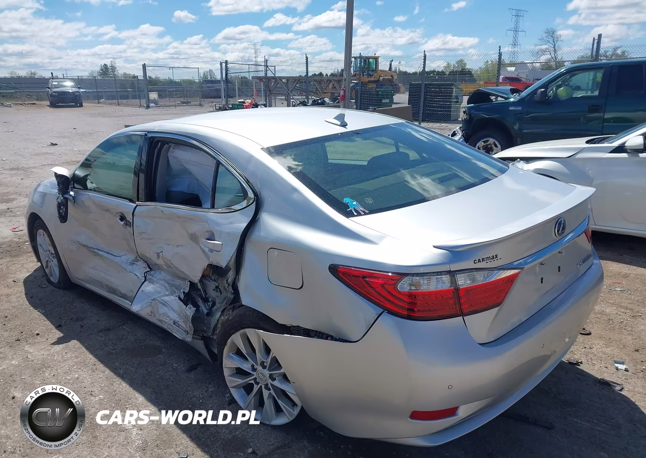 2013 Lexus Es 300H VIN:JTHBW1GG5D2027400 - 3