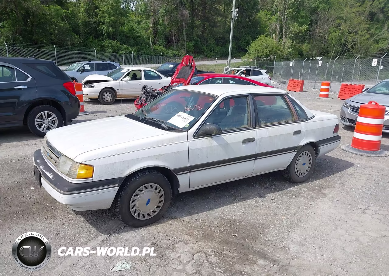 1989 Ford Tempo Gl VIN:2FAPP36X9KB216338 - 2