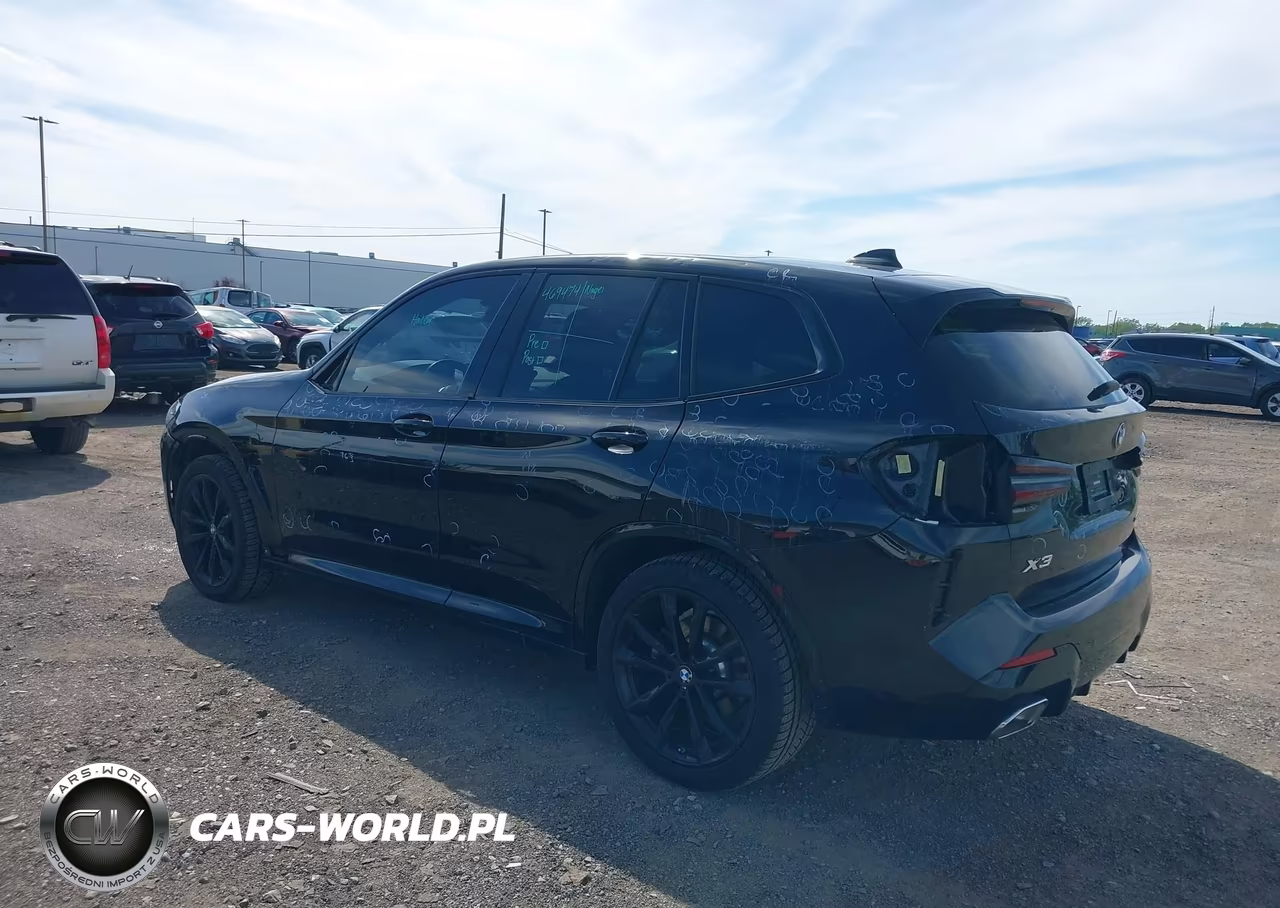 2022 BMW X3 xDrive30I VIN:5UX53DP05N9K40995 - 3