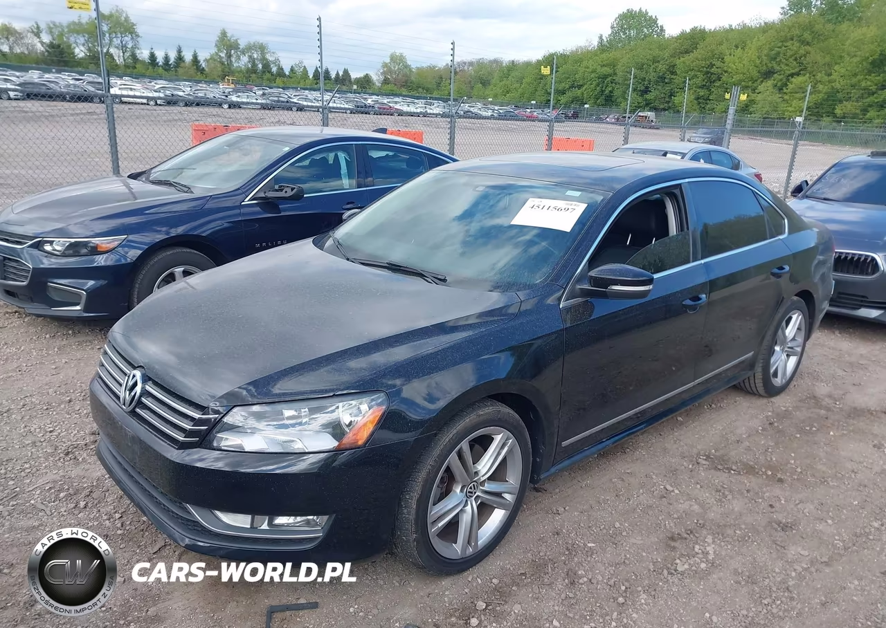 2015 Volkswagen Passat 1.8T Se VIN:1VWBT7A35FC039916 - 2