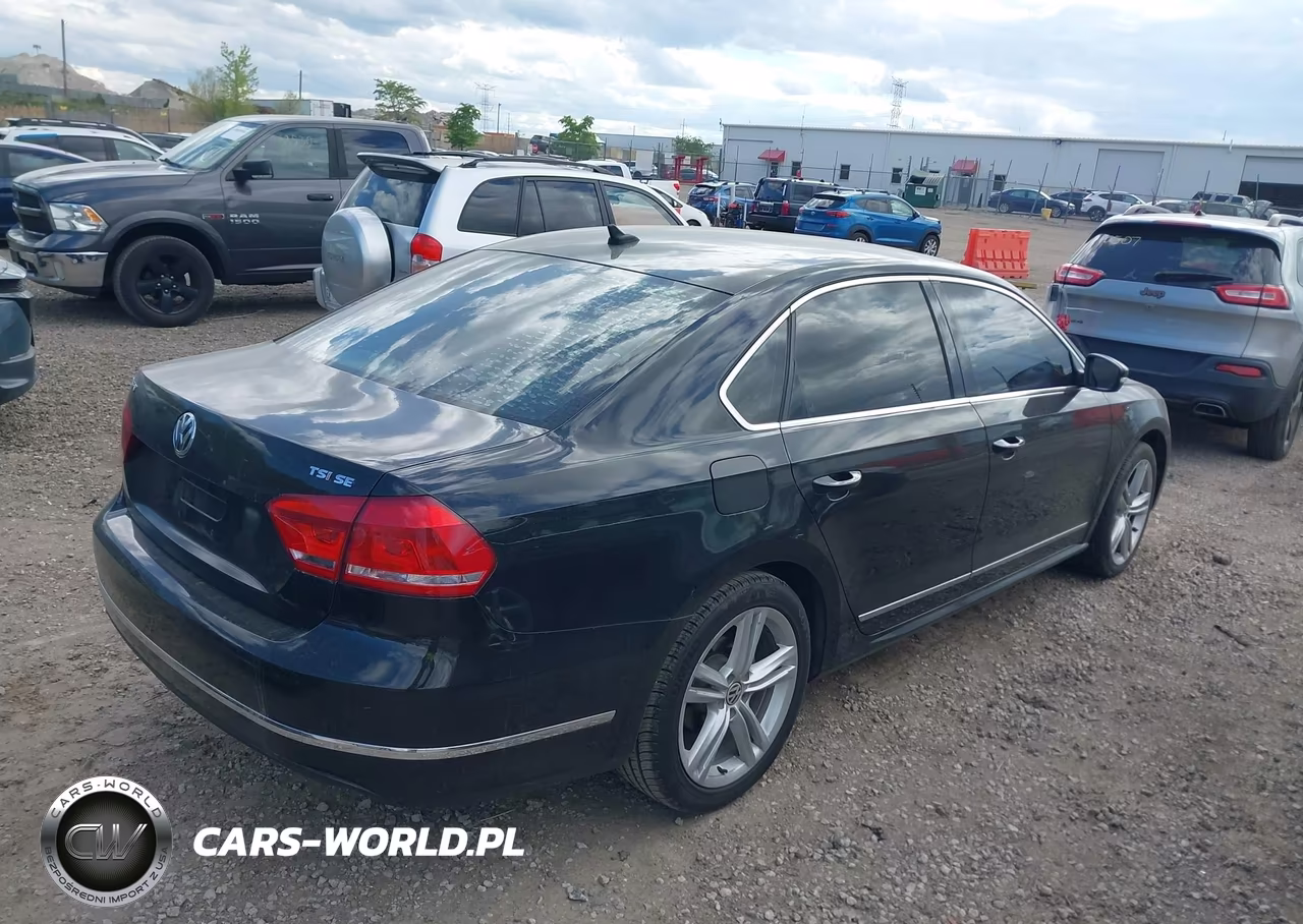 2015 Volkswagen Passat 1.8T Se VIN:1VWBT7A35FC039916 - 4