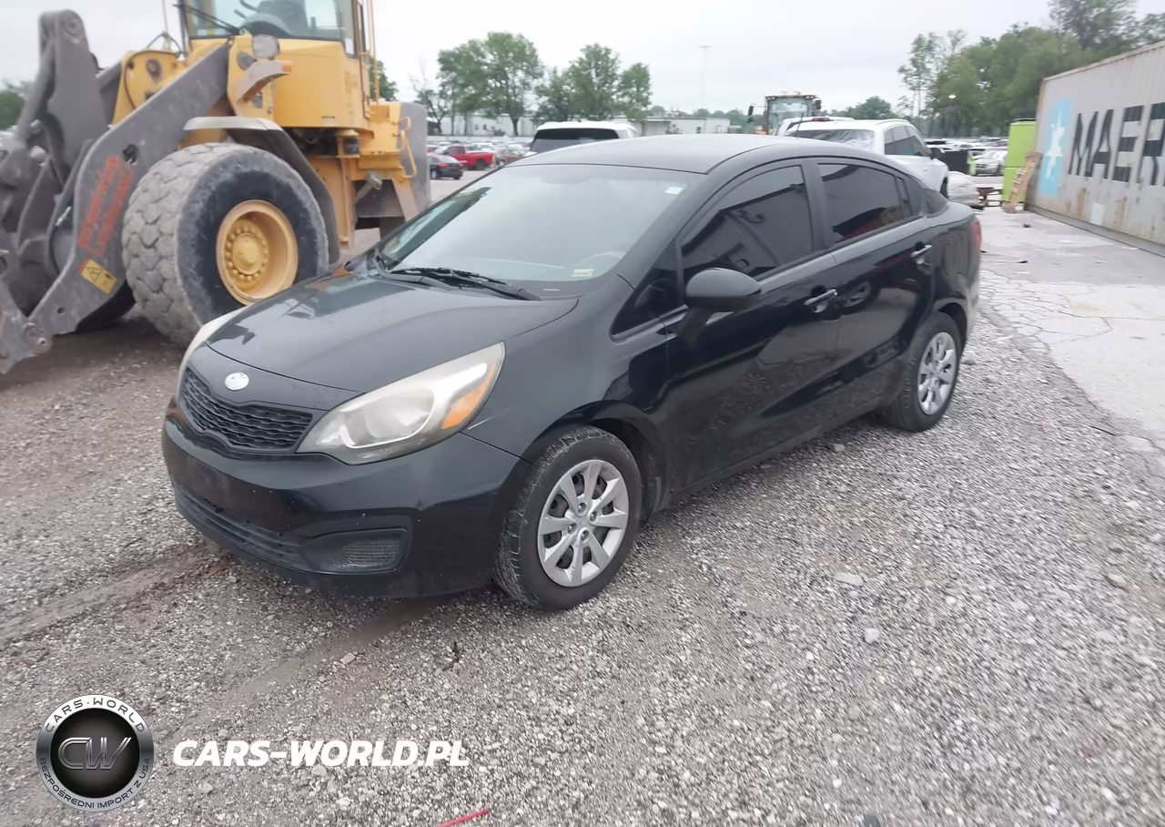 2014 Kia Rio Lx VIN:KNADM4A38E6396430 - 2