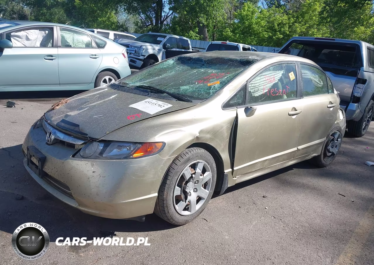 2008 Honda Civic Lx VIN:1HGFA165X8L112090 - 2