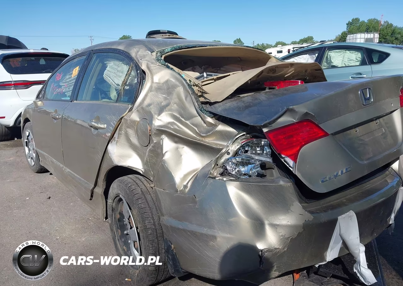 2008 Honda Civic Lx VIN:1HGFA165X8L112090 - 6