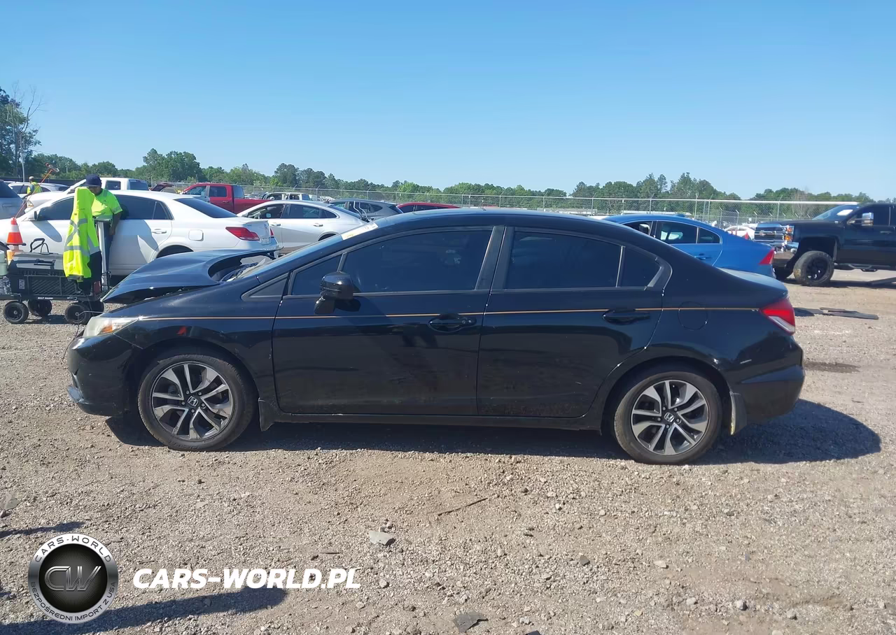 2014 Honda Civic Ex VIN:2HGFB2F80EH503156 - 14