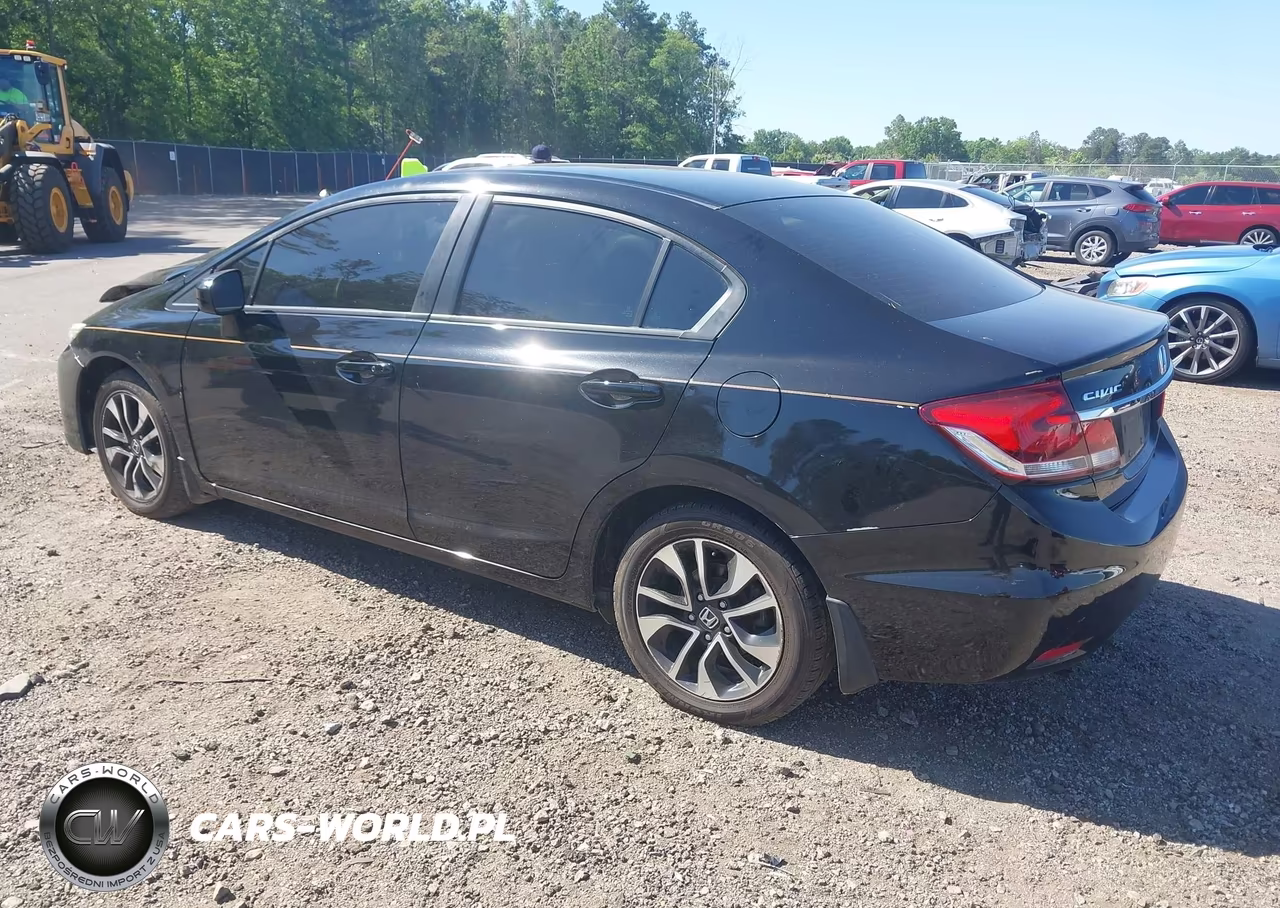 2014 Honda Civic Ex VIN:2HGFB2F80EH503156 - 3