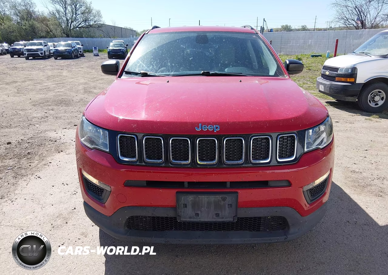 2018 Jeep Compass Sport 4X4 VIN:3C4NJDAB3JT392230 - 12