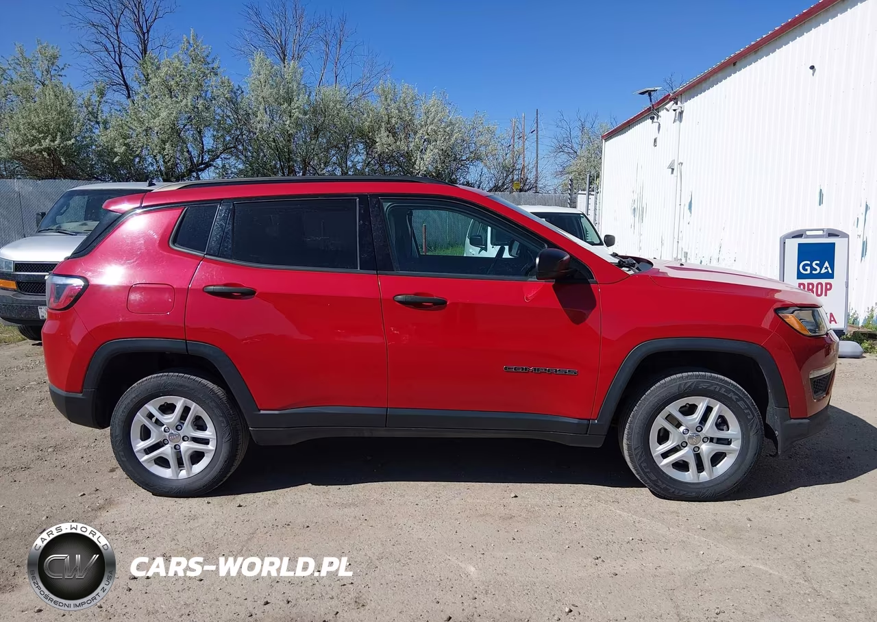 2018 Jeep Compass Sport 4X4 VIN:3C4NJDAB3JT392230 - 13