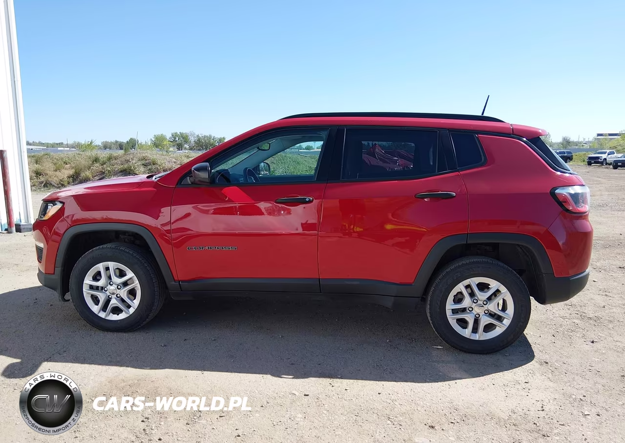 2018 Jeep Compass Sport 4X4 VIN:3C4NJDAB3JT392230 - 14