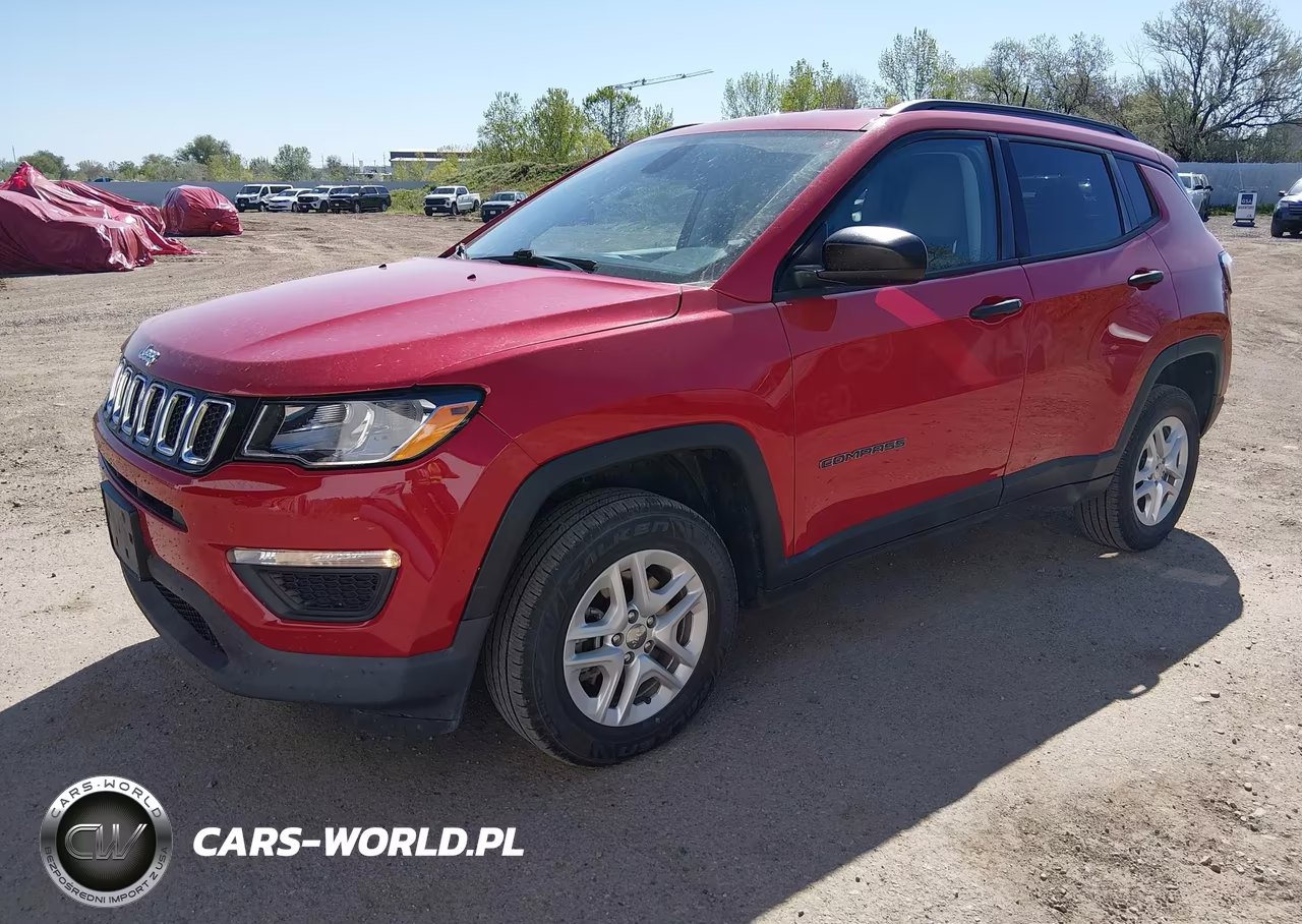 2018 Jeep Compass Sport 4X4 VIN:3C4NJDAB3JT392230 - 2