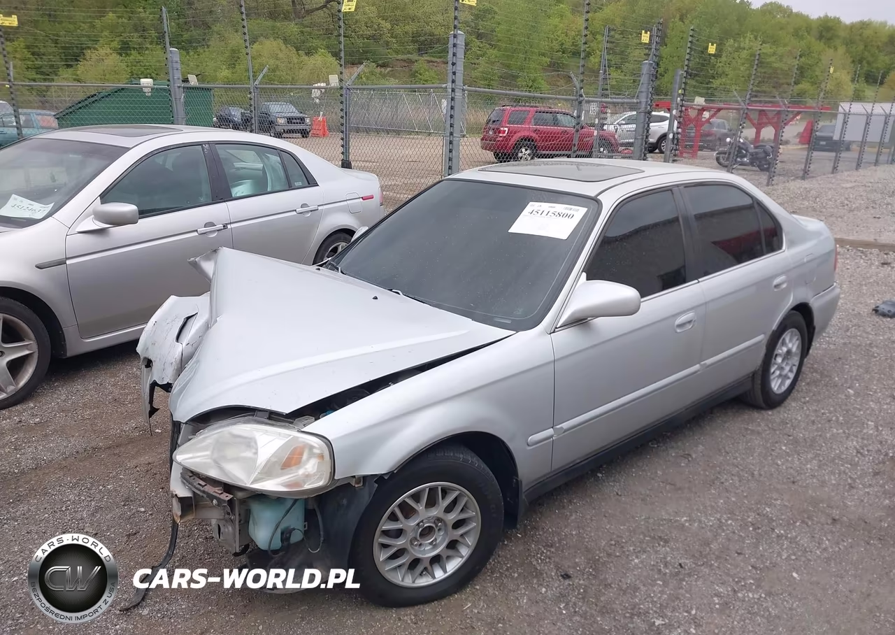 1999 Honda Civic Ex VIN:1HGEJ8647XL010255 - 2