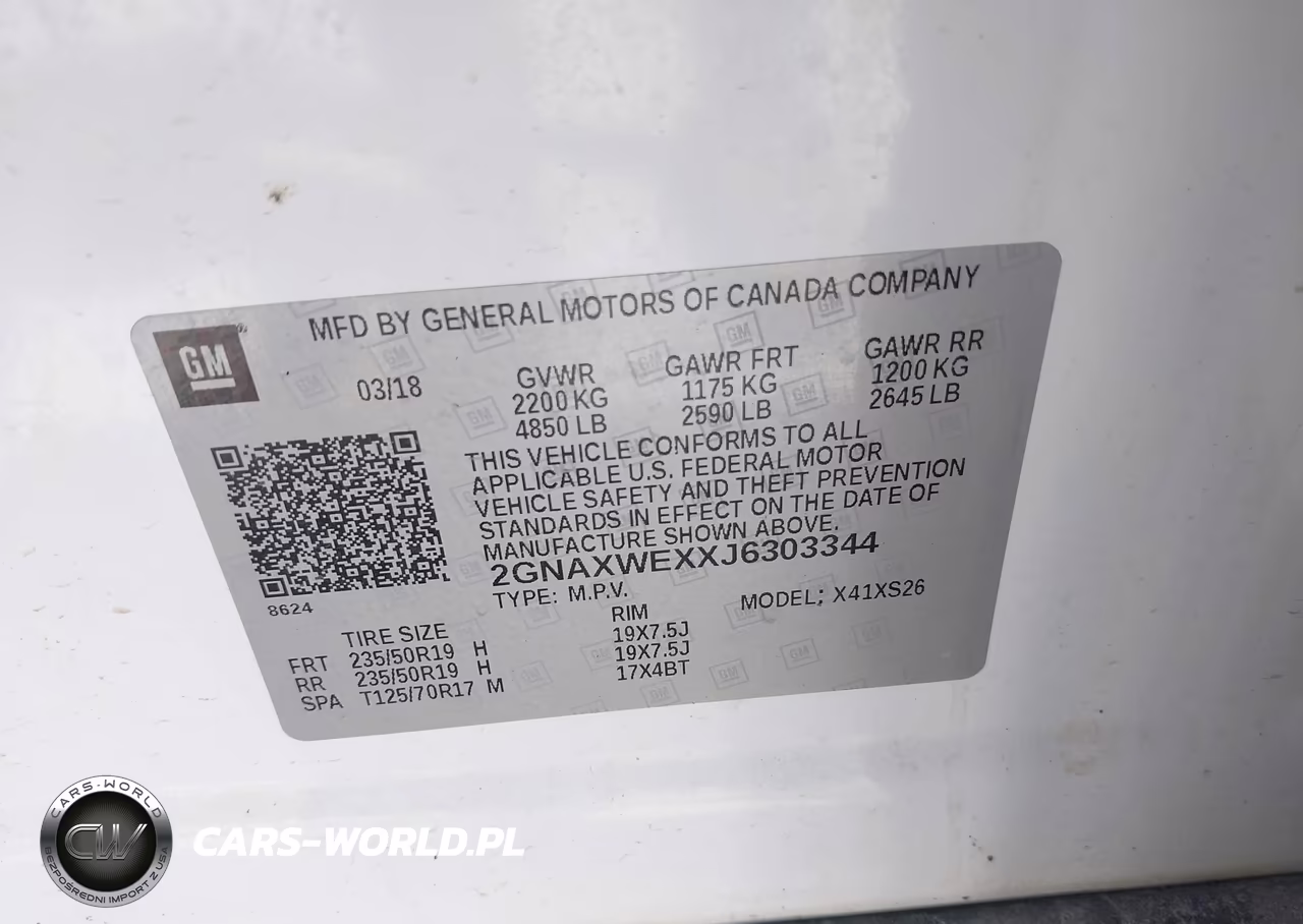 2018 Chevrolet Equinox Premier VIN:2GNAXWEXXJ6303344 - 9