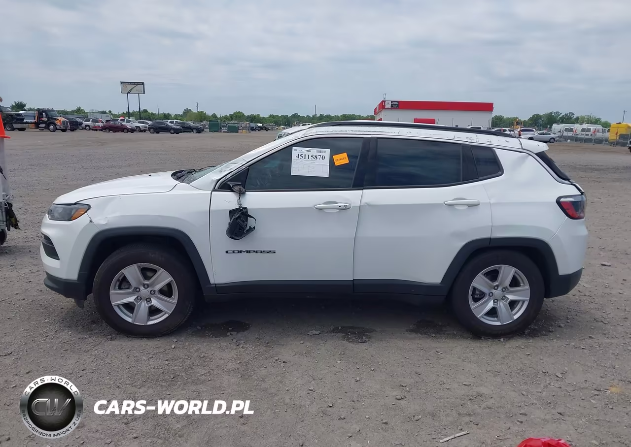2022 Jeep Compass Latitude Fwd VIN:3C4NJCBB1NT238212 - 14