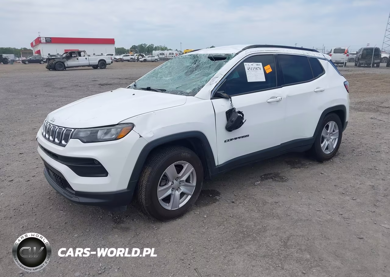 2022 Jeep Compass Latitude Fwd VIN:3C4NJCBB1NT238212 - 2