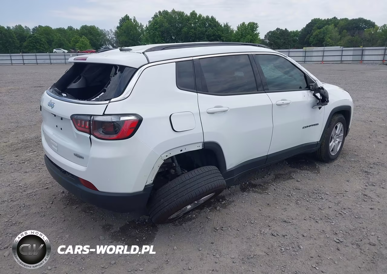 2022 Jeep Compass Latitude Fwd VIN:3C4NJCBB1NT238212 - 4
