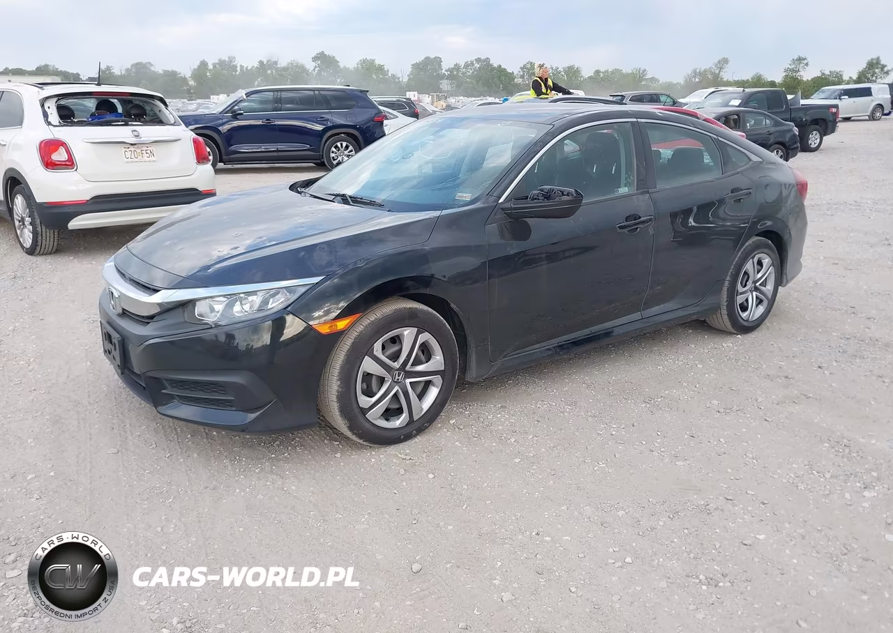 2018 Honda Civic Lx VIN:2HGFC2F59JH593565 - 2