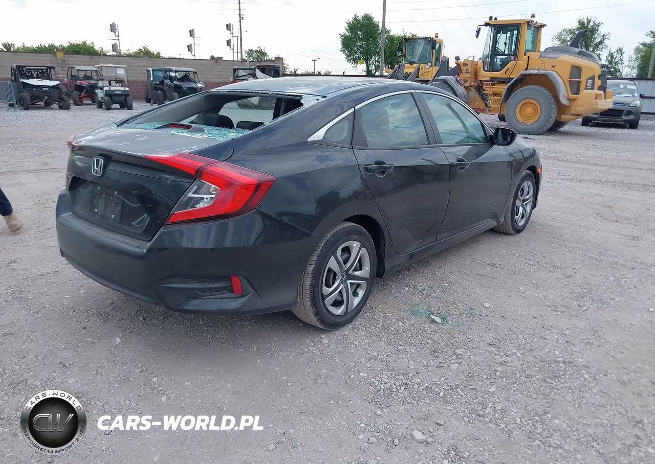2018 Honda Civic Lx VIN:2HGFC2F59JH593565 - 4
