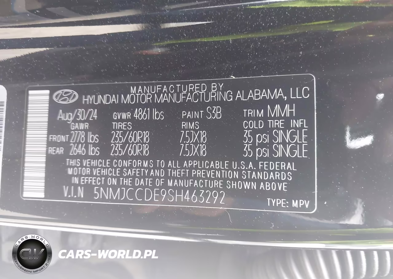 2025 Hyundai Tucson Sel Convenience VIN:5NMJCCDE9SH463292 - 9