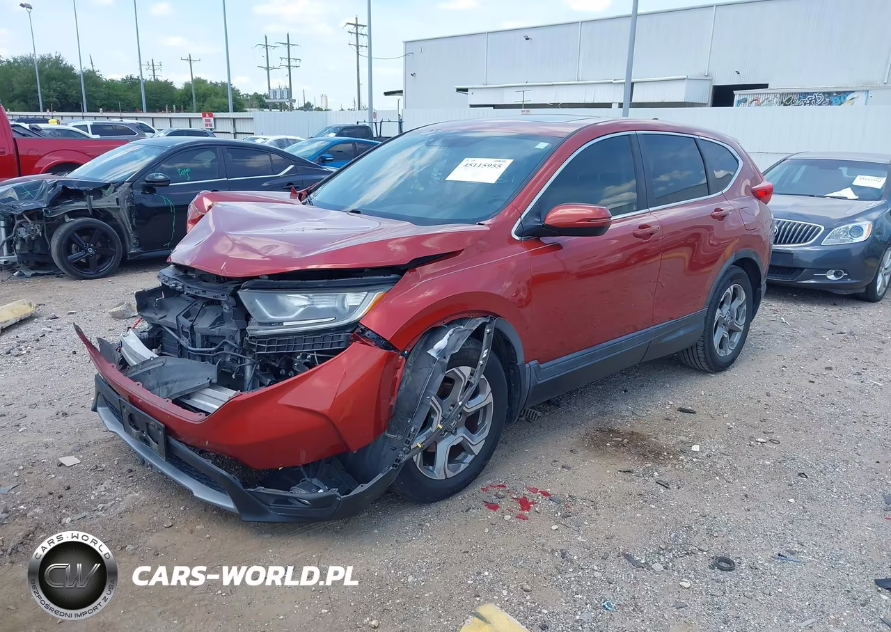 2017 Honda Cr-V Ex-L-Ex-L Navi VIN:2HKRW1H8XHH511624 - 2