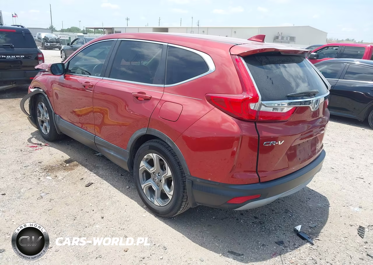 2017 Honda Cr-V Ex-L-Ex-L Navi VIN:2HKRW1H8XHH511624 - 3