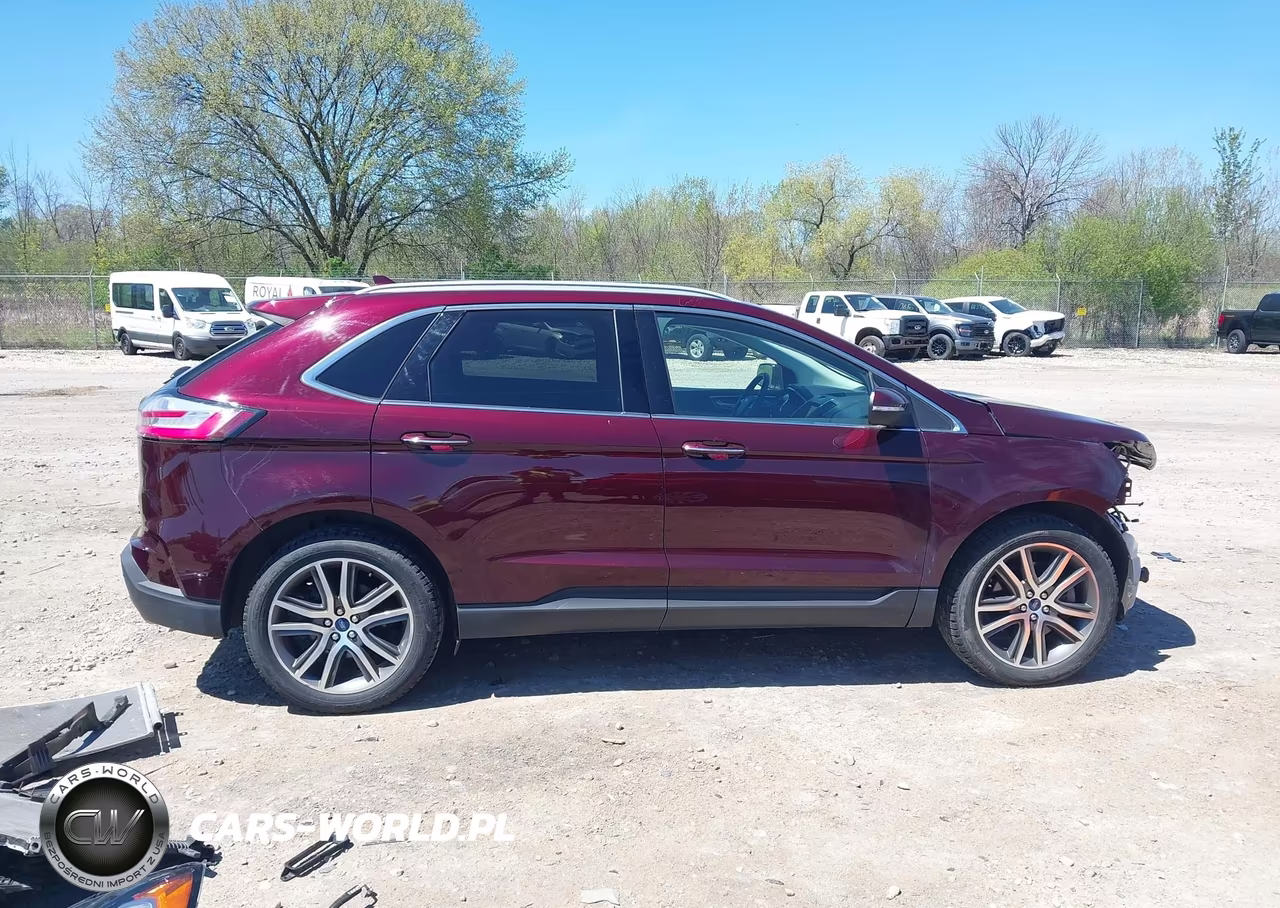 2020 Ford Edge Titanium VIN:2FMPK4K95LBA40438 - 14