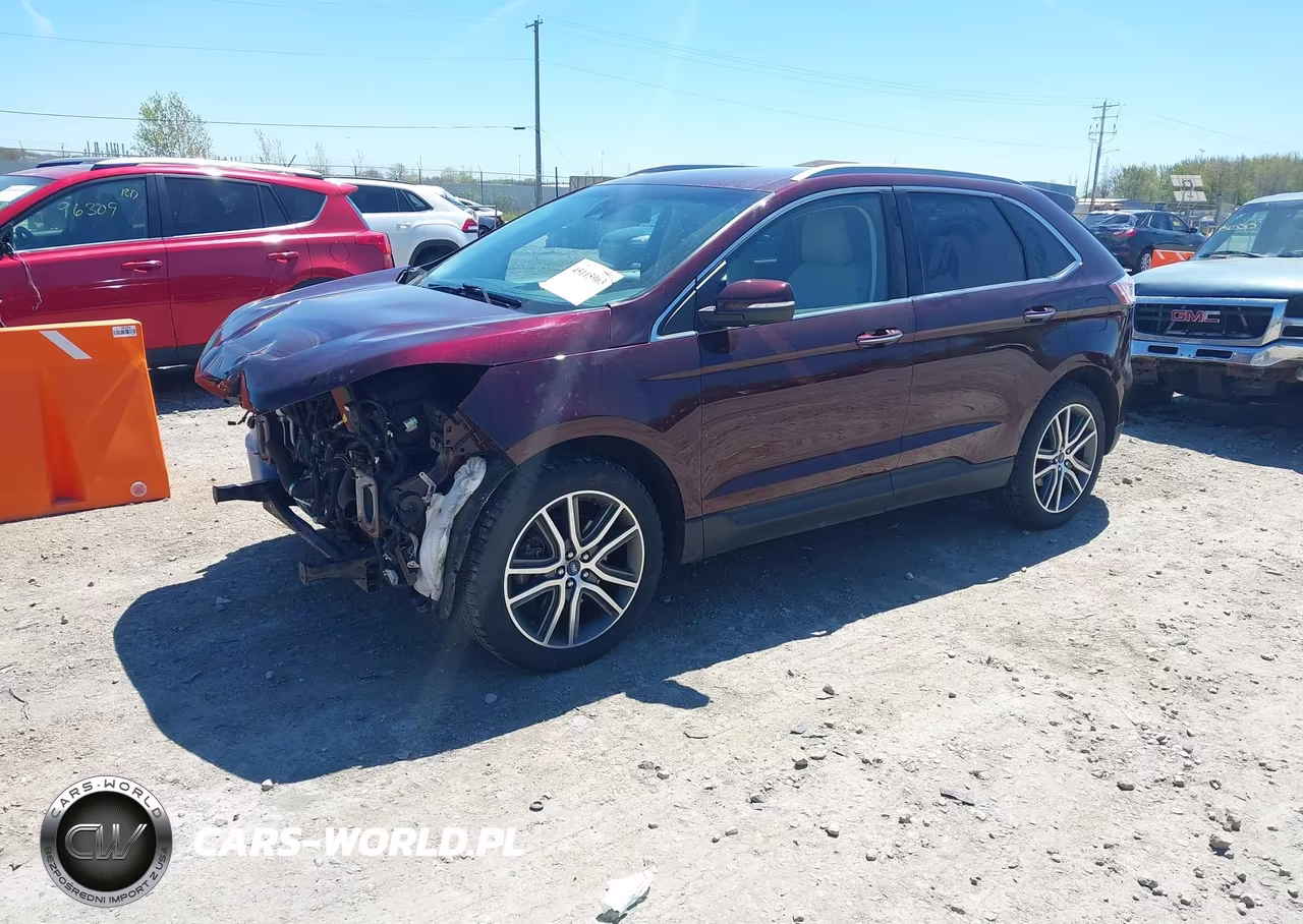 2020 Ford Edge Titanium VIN:2FMPK4K95LBA40438 - 2