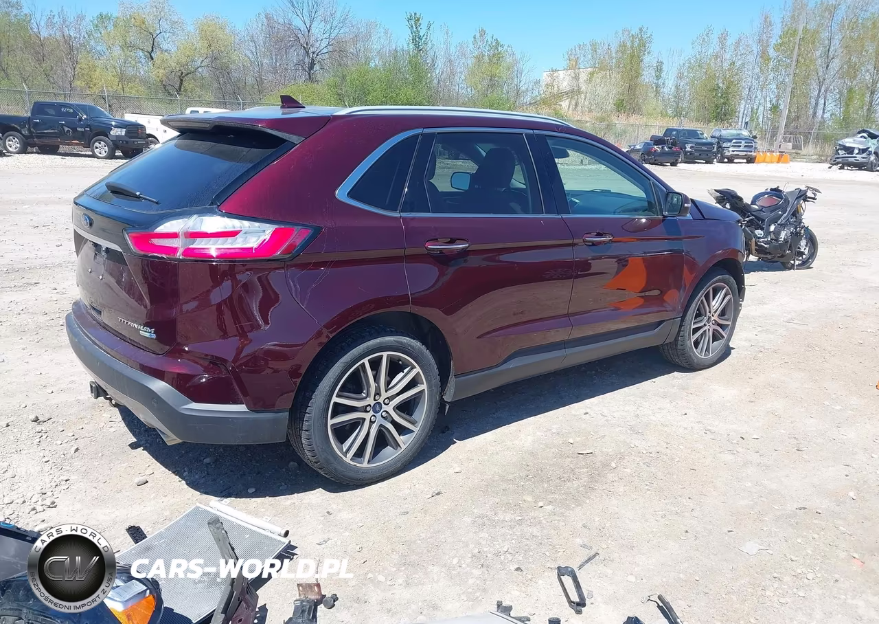 2020 Ford Edge Titanium VIN:2FMPK4K95LBA40438 - 4