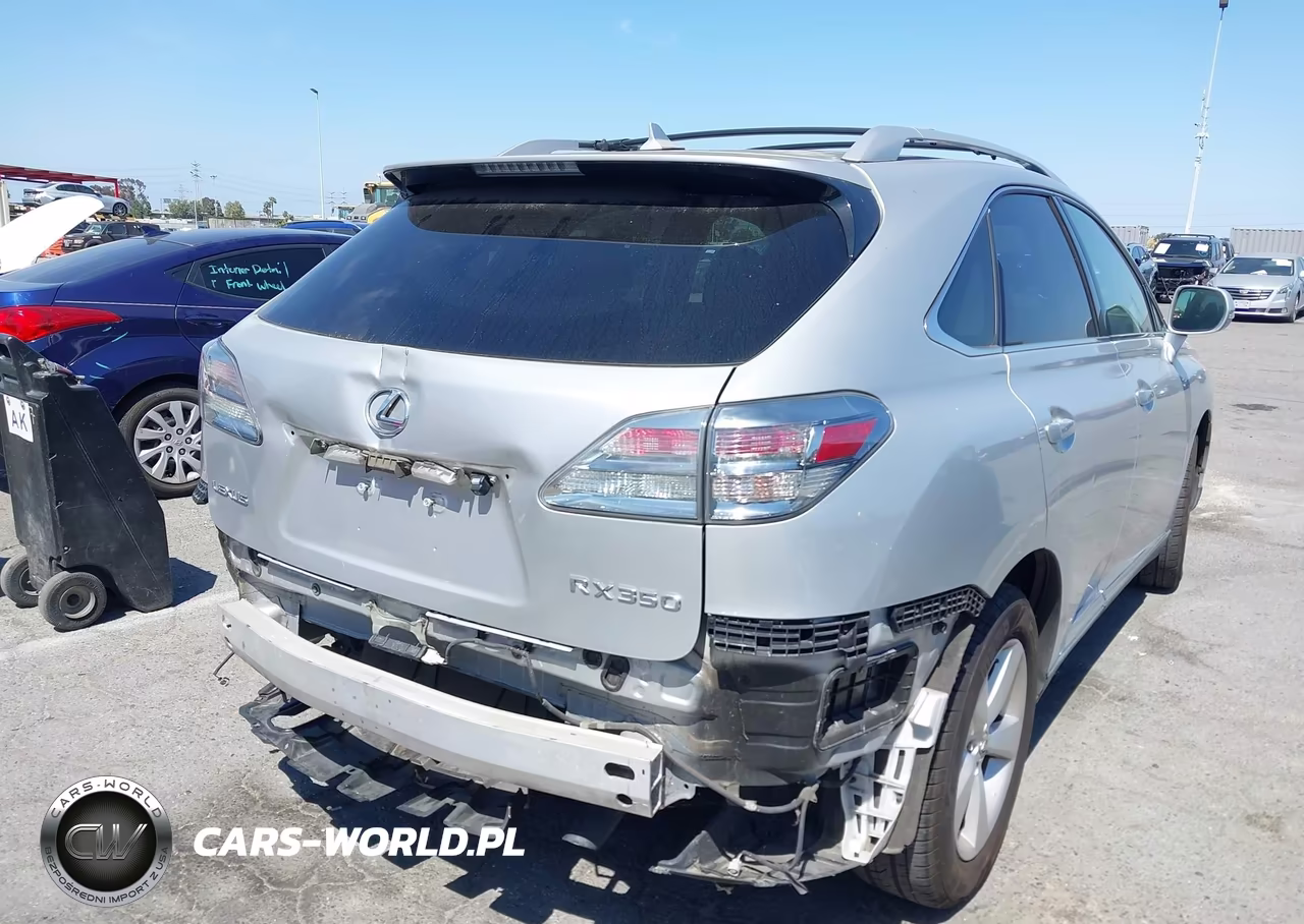 2011 Lexus Rx 350 VIN:2T2ZK1BA0BC048194 - 4