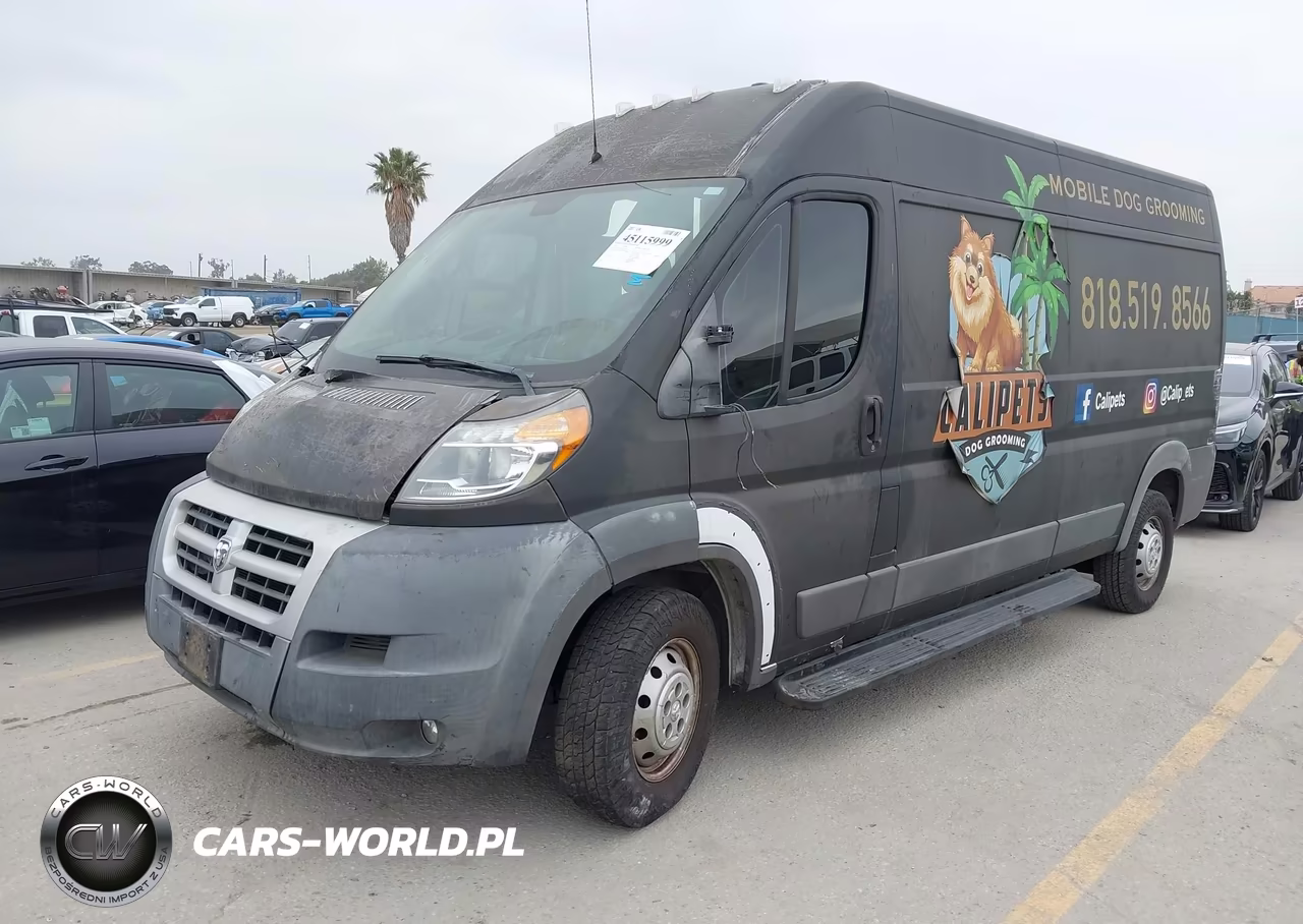 2015 Ram Promaster 2500 High Roof VIN:3C6TRVDDXFE500235 - 2
