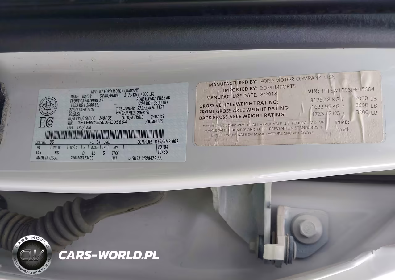 2018 Ford F-150 Lariat VIN:1FTEW1E56JFE05664 - 9