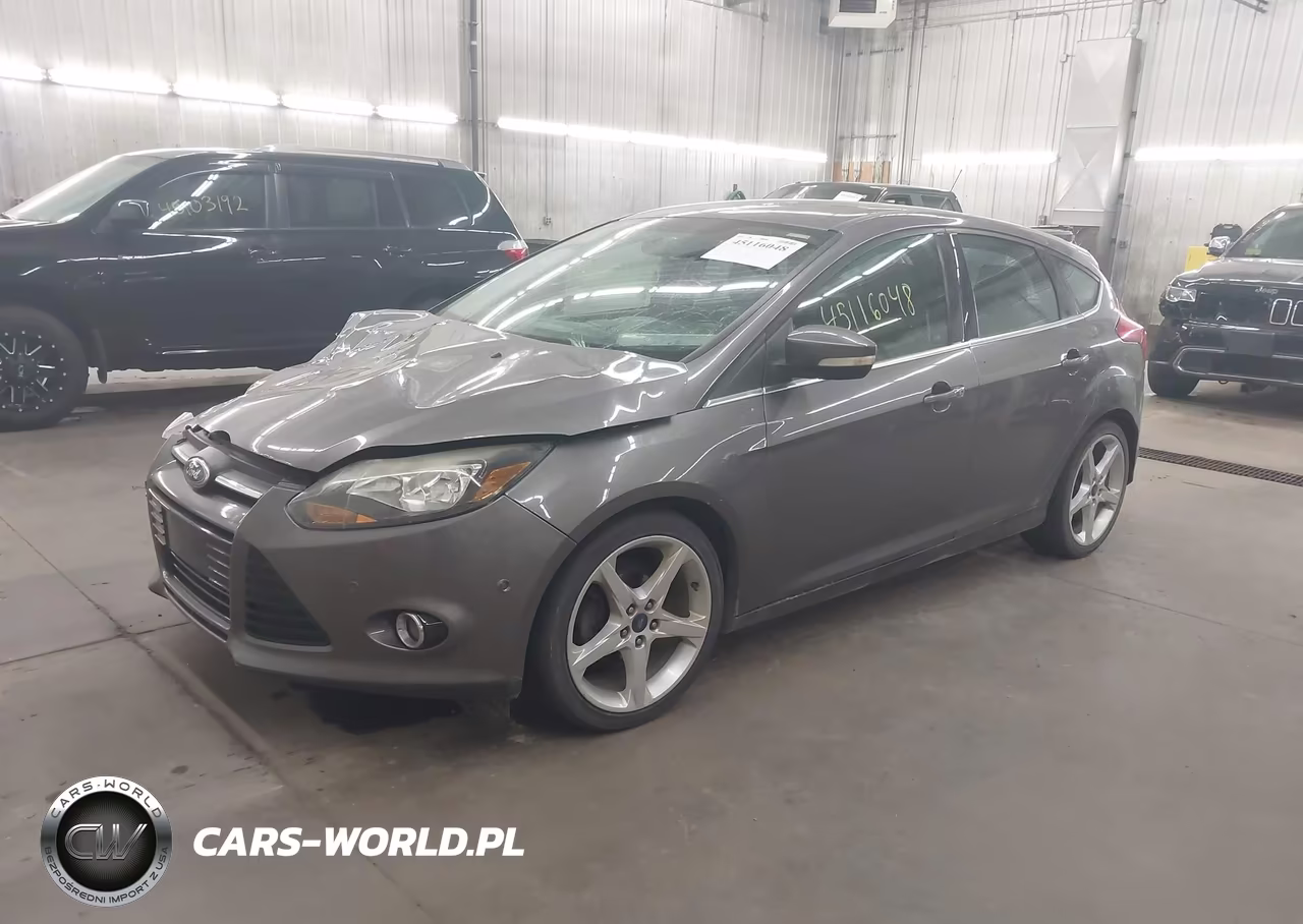 2013 Ford Focus Titanium VIN:1FADP3N21DL184268 - 2