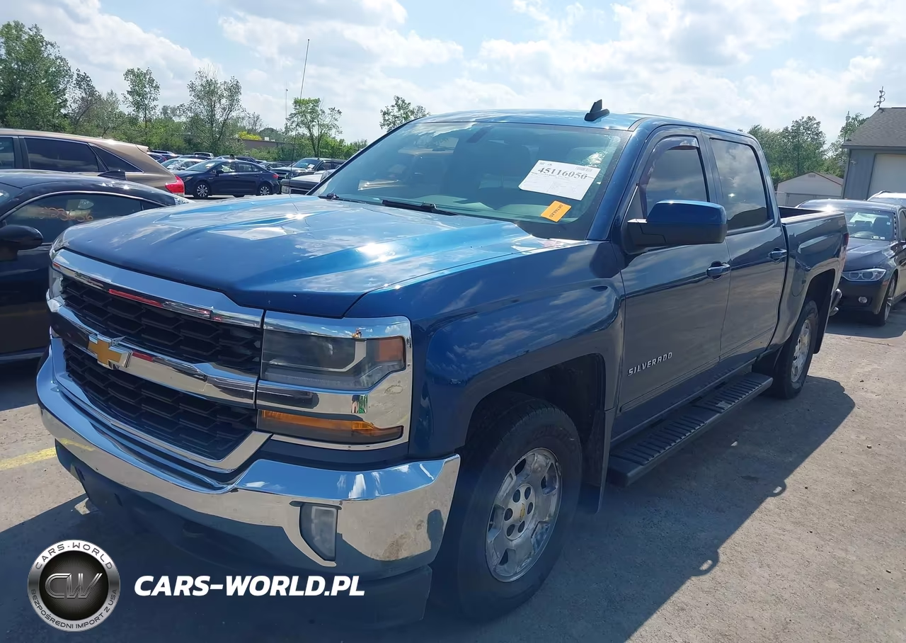 2016 Chevrolet Silverado 1500 1Lt VIN:3GCUKREC5GG136052 - 2