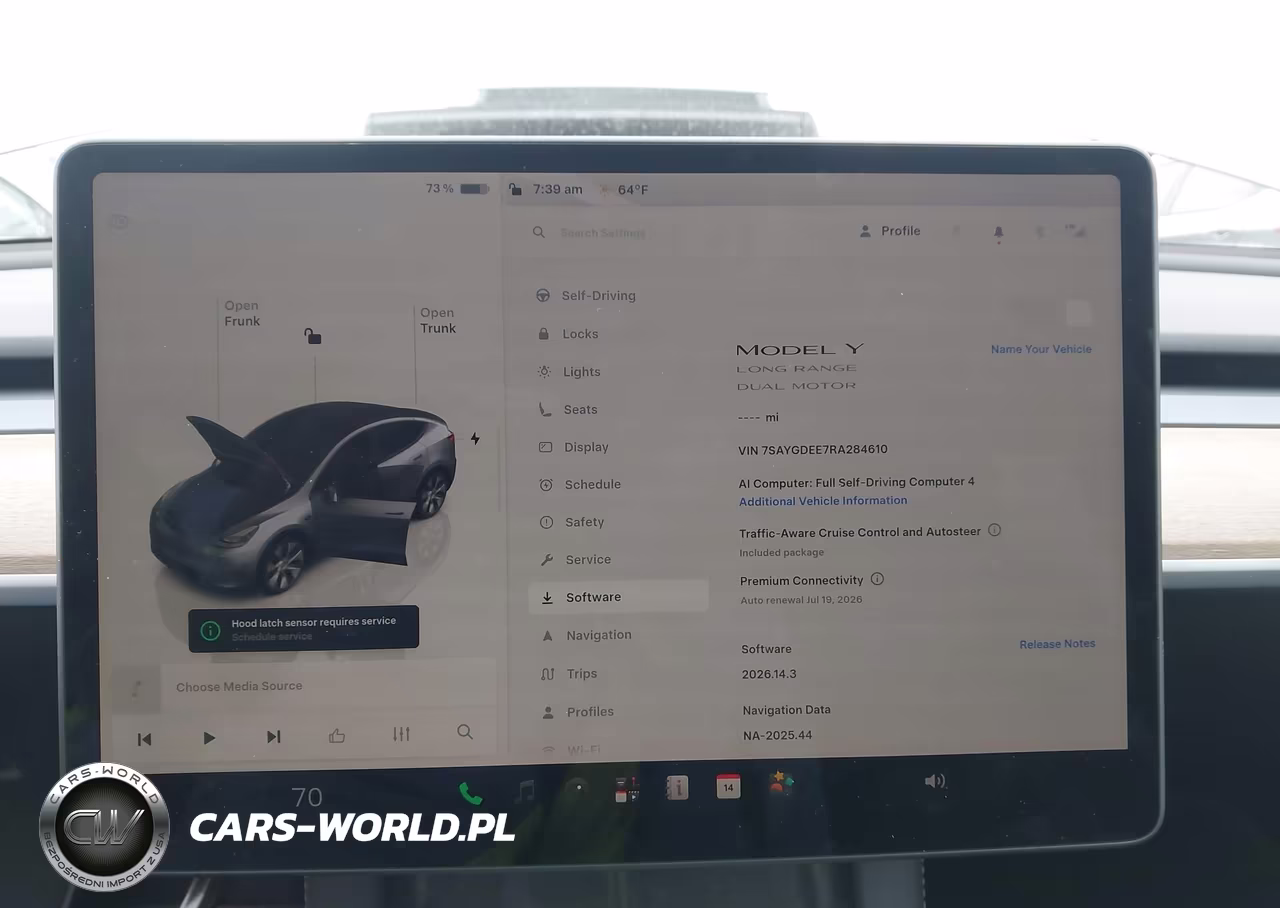 2024 Tesla Model Y Long Range Dual Motor All-Wheel Drive VIN:7SAYGDEE7RA284610 - 7