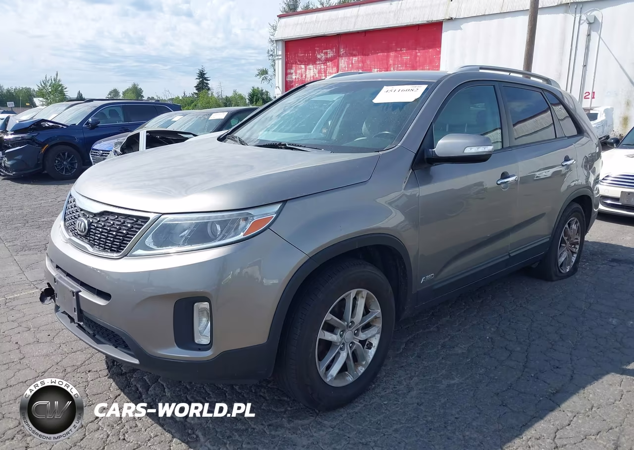 2015 Kia Sorento Lx V6 VIN:5XYKTDA7XFG626077 - 2