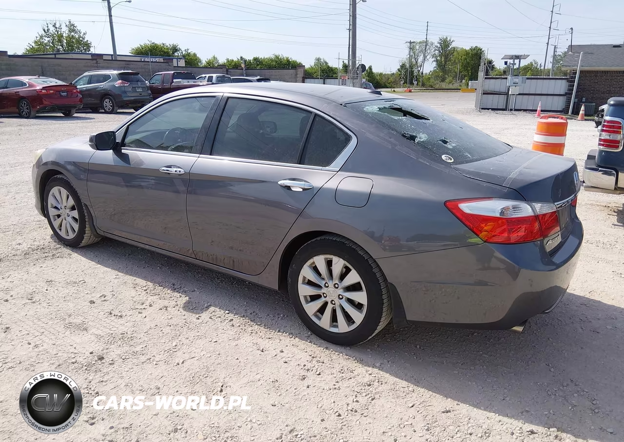 2014 Honda Accord Ex-L V-6 VIN:1HGCR3F89EA026875 - 3