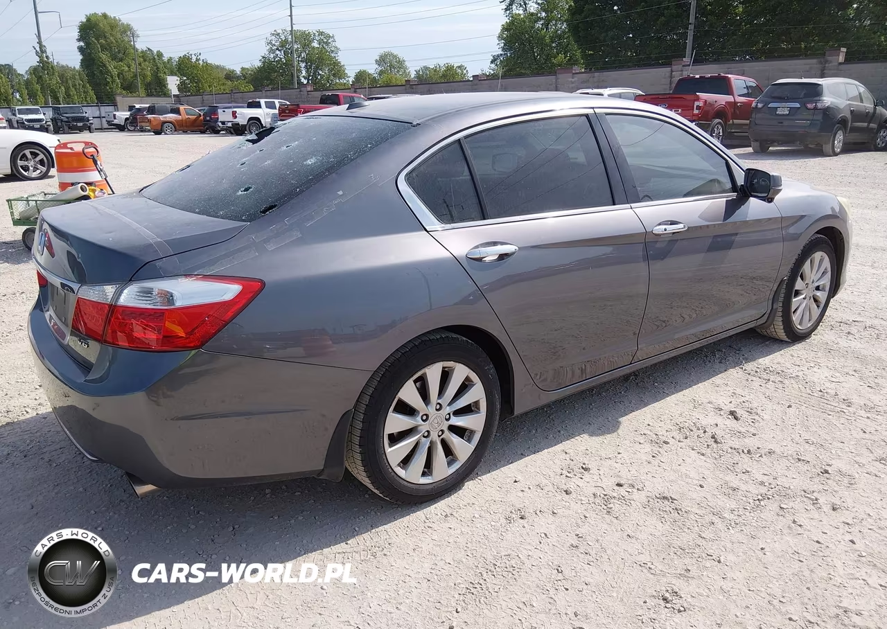 2014 Honda Accord Ex-L V-6 VIN:1HGCR3F89EA026875 - 4