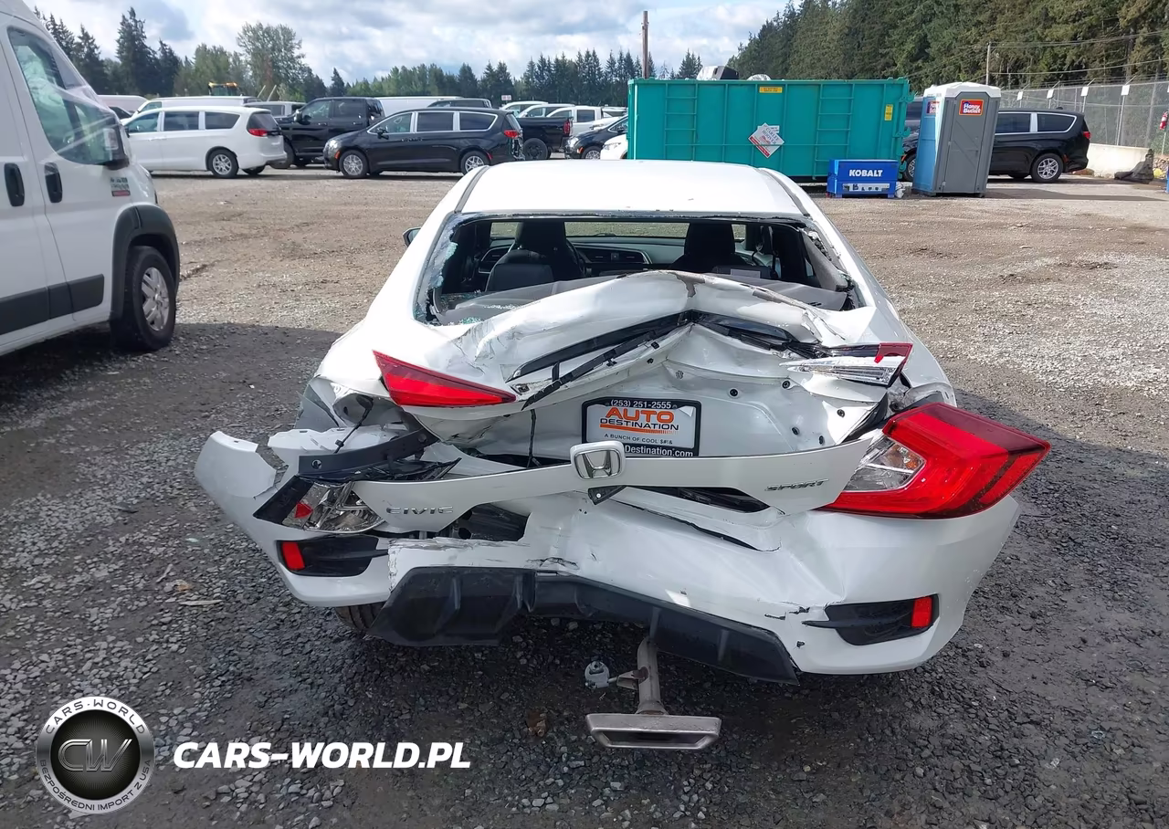 2020 Honda Civic Sport VIN:19XFC2E80LE013127 - 16